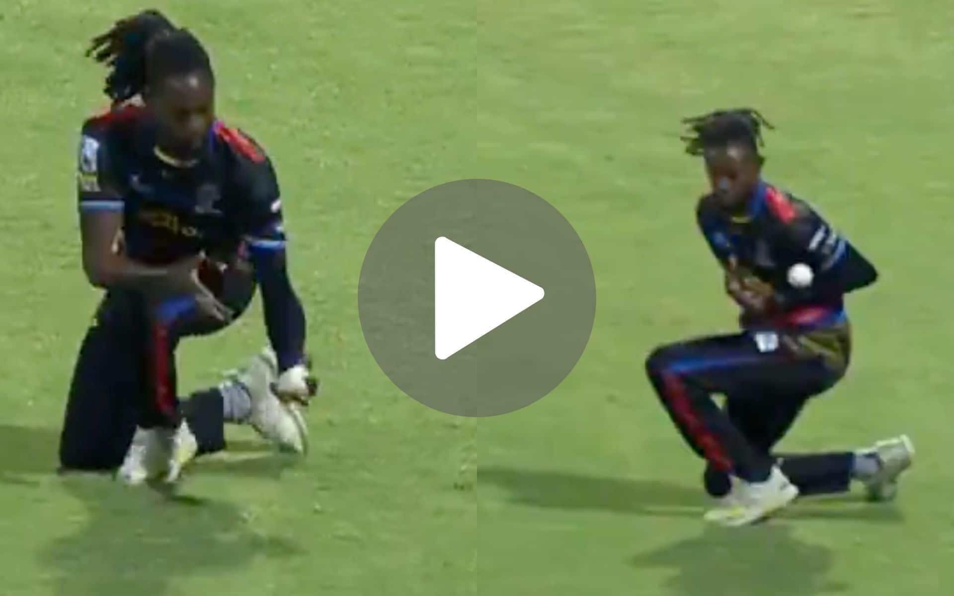 [Watch] Shamar Springer's Juggling Catch To Get Rid-Off Rahmanullah Gurbaz In CPL 2024